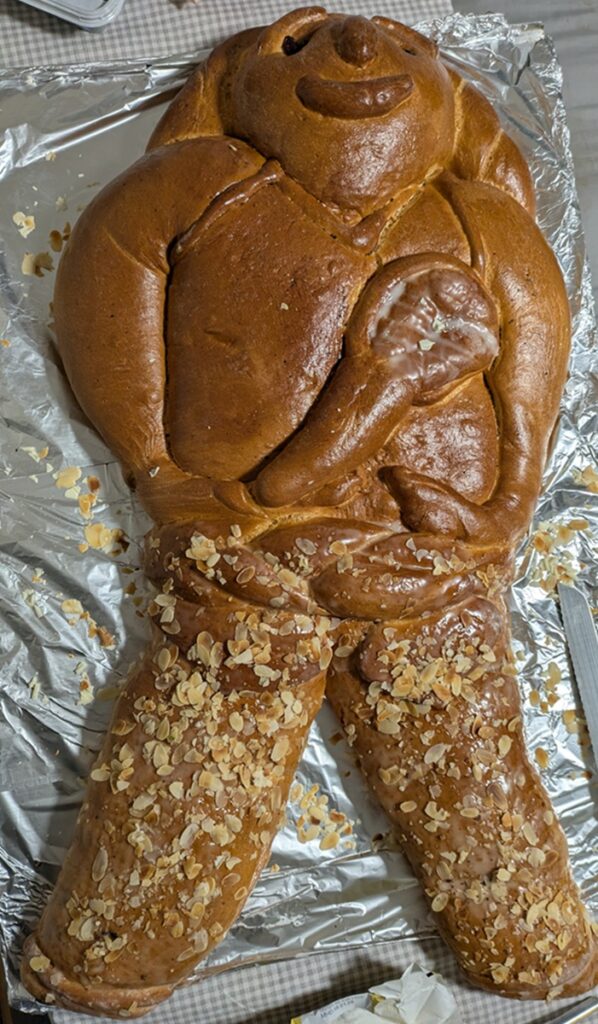 Stutenkerl mit Tennisschläger 2025